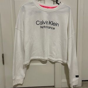 Calvin Klein crop sweatshirt